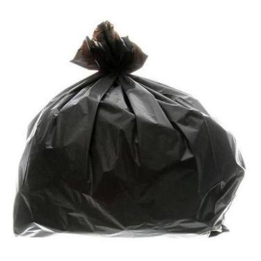 Imagem de Saco De Lixo De 100 Litros Grosso Pacote Com 5 Kg - Preto - Higipack