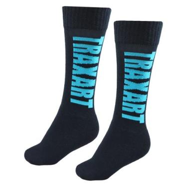 Imagem de Meia Traxart Inline Cano Alto - DY-028, Único 35 ao 44, Preto