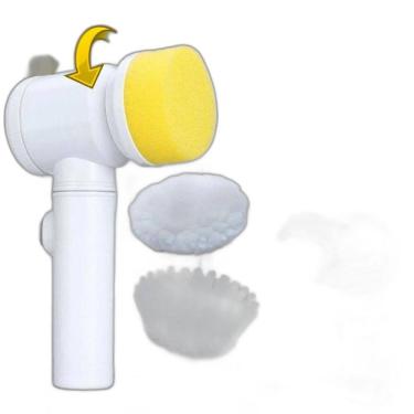 Imagem de Escova Elétrica Usb Super Azulejo Microfibra 360º Ajustável