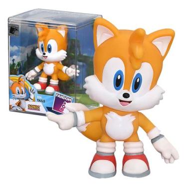 Imagem de Boneco Tails Sonic Fandom Box Personagem Decorativo Colecionável - Líd