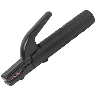 Imagem de LUMINFLY Suporte de eletrodo de solda de cobre estilo americano, 1 peça, 300A, alça antiderrapante, adequado para vários tamanhos de eletrodos