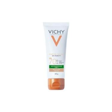 Imagem de Vichy Capital Soleil Purify Protetor Solar Anti-Oleosidade FPS70 Cor 02 Clara 40g-Unissex