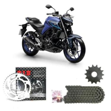 Imagem de Kit relação did linha premium r3 mt03 c retentores - Did - Daido