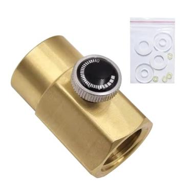 Imagem de Generic Adaptador de Conexão para Recarga de Cilindro de CO2 para Refrigerante, Adaptador de CO2, Prático, Peça de Reposição, para Acessórios de Tanque de, Tr21 4 para W21 8 14