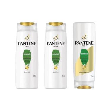 Imagem de Kit Pantene Restauraçao 2 Shampoo 175Ml + 1 Cond 175Ml