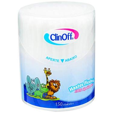 Imagem de Hastes Flexíveis ClinOff, com150 Hastes, Flip Top, CLIN OFF