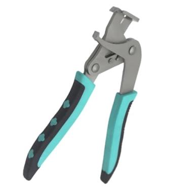 Imagem de DBEIXIWEI Alicate de clipe de carro de liga de aço, removedor de fixador de ranhura de veículo, ferramenta de desmontagem multifuncional para remoção de fivelas de rebites