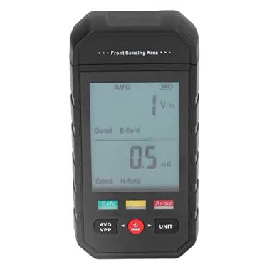 Imagem de YWBL-WH Medidor EMF Testador de Radiação Eletromagnética, Detecção de EMF Com Função de Alarme, Display LCD para Casa, Escritório, Exterior, Teste de Radiação Eletromagnética