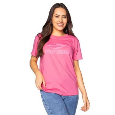 Imagem de Camiseta Feminina Mormaii Regular Logo Rosa, Rosa, G