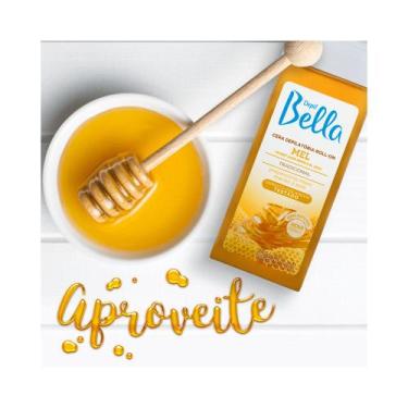 Imagem de Cera Depilatória Depil Bella Roll-on Mel 100g