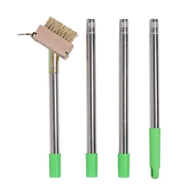 Imagem de Aramox Ferramenta Manual de Remoção de Ervas Daninhas para Fendas, Cabo Longo Destacável de Aço Inoxidável Com Punho de Borracha Antiderrapante para Telha de Telhado de Pátio de