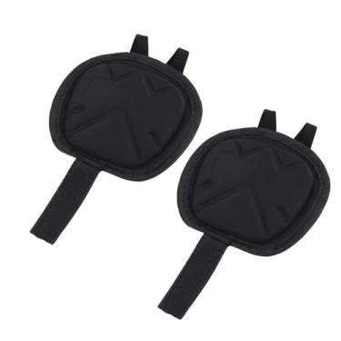 Imagem de Keenso Protetor de Mão de Beisebol 2 Peças, EVA Rígido Com Tira Elástica de Poliéster, Interno Pré-curvado para Jogadores Canhotos e Destros, para Treinar Rebatidas Com Luva de Beisebol