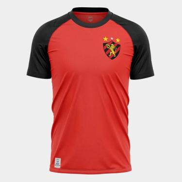 Imagem de Camiseta Sport Recife Masculina - RetrôMania, Vermelho, GG