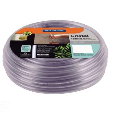 Imagem de Mangueira De Nível Cristal 5/16" Tramontina Em Pvc 1 Camada 10 M Tramontina