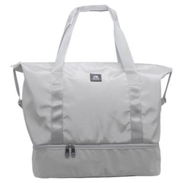 Imagem de Bolsa Feminina 2 Compartimentos Grande Sacola Viagem Passeio-Feminino