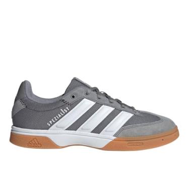 Imagem de adidas Tênis masculino Spezialist Indoor, Cinza/branco/preto, 41