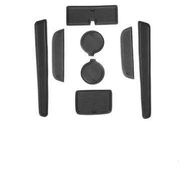 Imagem de LUWU Para acessórios Supra GR 2026 - para Toyota Supra GR 2020-2024 2025 2026 Tapetes de porta com ranhura de porta Suporte de copo de inserção para console central tapetes para porta Groove Gate [Não