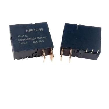 Imagem de HFE19-90-12HT42 Magnetic Holding Relay Normally Open Dual Coil HFE19-90-12HT42 90A250VAC 1Pcs