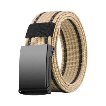 Imagem de Cinto Tático Militar Ajustável Unissex Em Nylon Com Fivela Plástica Pa