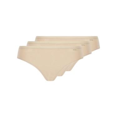 Imagem de Kit com 2 Calcinhas Biquíni Loba 40353-001 Plus Size, Bege, XXG