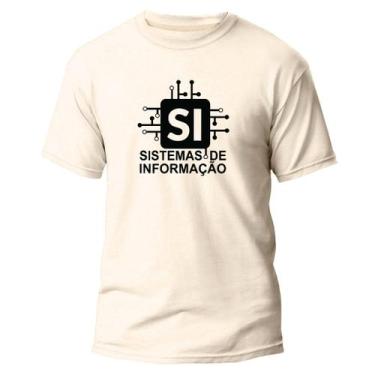 Imagem de Camiseta Algodão Premium Estampa DTF Sistema da Informação - Pavesi, O