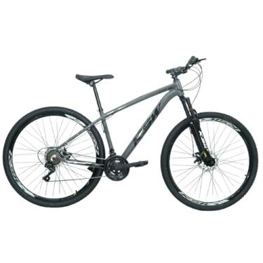 Imagem de Bicicleta Aro 29 Bike Mtb Ksw Gti 24v Marchas Alumínio Disco (Grafite Brilho, 15)