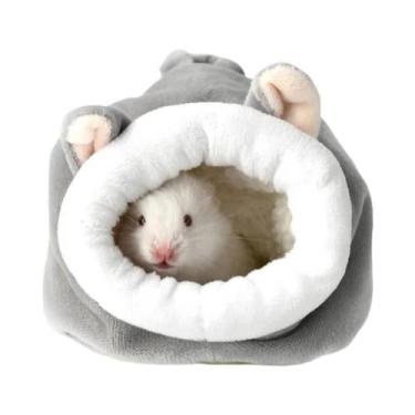 Imagem de Ninho De Algodão Quente Para Hamster, Saco De Dormir De Inverno Para P