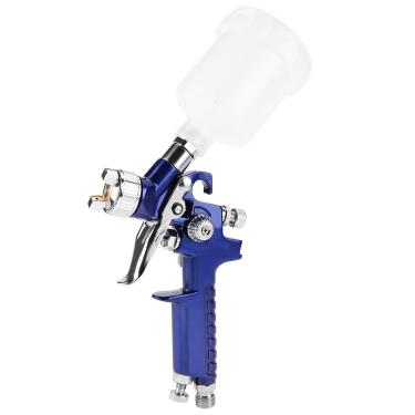 Imagem de Luqeeg "Mini Pistola Pneumática profissional" Bocal de 0,8/1,0 Mm para Reparo de Pintura de Carro, Adequado para Desenho Artístico, Brinquedos, Instrumentos, 125ml (H-2000A 0,8 mm)