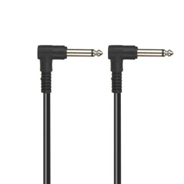 Imagem de Cabo de Áudio P10 x P10 Mono 20 Centimetros 90 Graus P1002 PlusCable