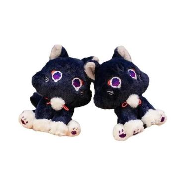 Imagem de Boneco De Pelúcia Gato Scaramouche De Genshin Impact, Brinquedo De Ani