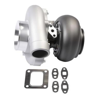Imagem de Turbocompressor turbo T76 universal para motores acima de 3,5 L V6 V8 carros, T4 .96 A/R Trim 600+ HP 76 mm compressor, até 600-1000HP