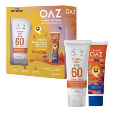 Imagem de Kit Protetor Solar da OAZ FPS 60 200 ml e Baby FPS 70 125 ml