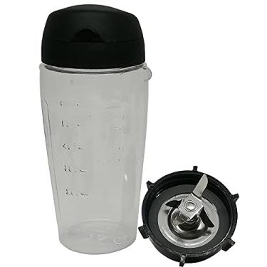 Imagem de Liquidificador de lâmina de trituração de gelo de 4 pontos de aço inoxidável, kit de smoothie Blend-N-Go, compatível com a série Oster Classic, liquidificador/picador OSTERIZER GALAXIE (kit de