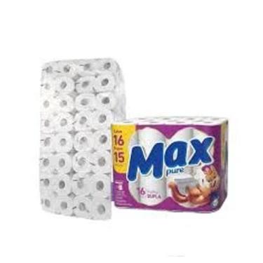 Imagem de Papel higiênico max pure fardo com 64 rolos de 30 metros