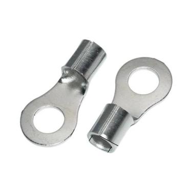 Imagem de 100 Peças Conector De Terminal De Anel De Latão RNB 12V 2.5mm 4mm 6mm 