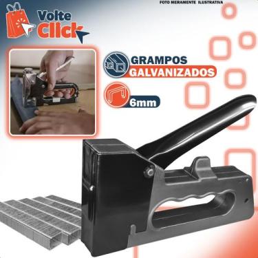 Imagem de Grampeador Manual Alta Pressão Profissional para Tapeçaria com 1000 Gr