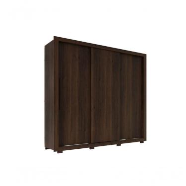 Imagem de Guarda Roupa Casal Panamá 3 Portas 4 Gavetas Salleto Savana