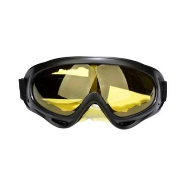 Imagem de Capacete De Motocicleta Com Óculos Removíveis, Máscara Tática Para Mot