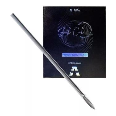 Imagem de Agulha Americana Aston Soft Cut Piercing Caixa 100 Unidades