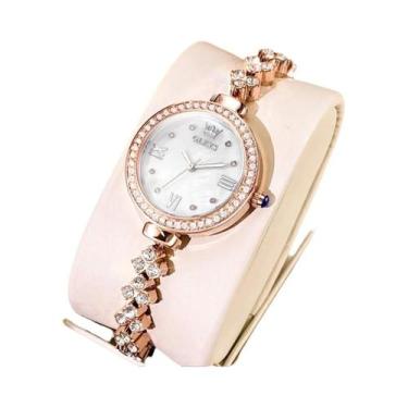 Imagem de Relógio De Pulso Feminino Elegante À Prova d'Água Com Luz, OLEVS 9903,