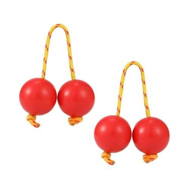 Imagem de Instrumentos De Percussão Rítmica Kashaka Portáteis Em 2 Peças Para Cr