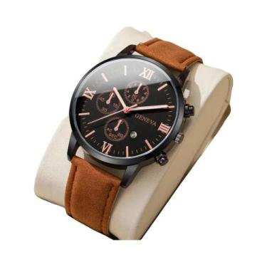 Imagem de Relógio De Quartzo Masculino De Moda Para Negócios Com Pulseira De Cou