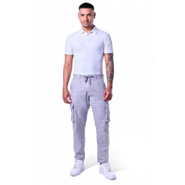 Imagem de Calça Masculina Cargo Linho Cadarco-Masculino