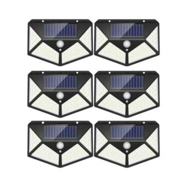 Imagem de Luz Solar De Rua Externa Com Sensor De Movimento PIR 12/8/6/4/2/1 Peça