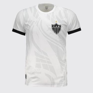 Imagem de Camisa Atlético Mineiro Classic Branca - Retromania, GG