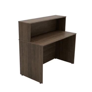 Imagem de Balcão para Atendimento 120cm Studio Nogueira Lamina Nogueira Lamina