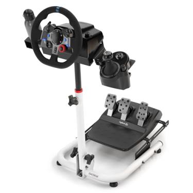 Imagem de SPRO V3 Cockpit Extreme Simracing Suporte para Volantes Simuladores (Branco)