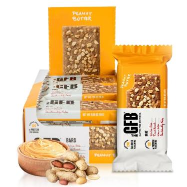 Imagem de Barras de proteína The GFB Peanut Butter 58 g (12 unidades) sem glúten-Unissex