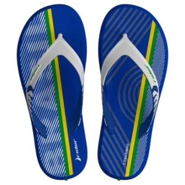 Imagem de Chinelo Infantil Menino Resistente Leve Rider Kids R1 Nações-Masculino