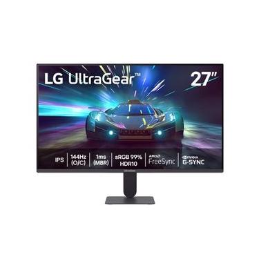 Imagem de Monitor Gamer UltraGear 27" LG Full HD, 144Hz, 1ms com 15000:1 de Contraste - 27G411A-B